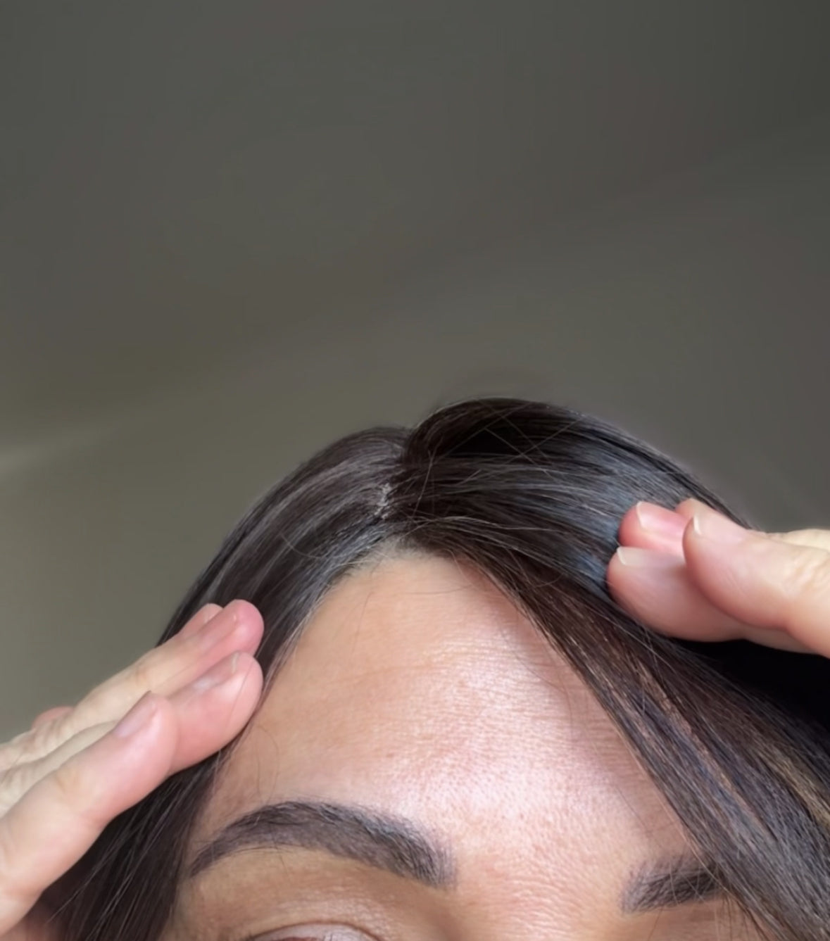 Reserved for Sandra SILK-LACE TOPPER / ULTRA LIGHT CAP-LOWER DENSITY