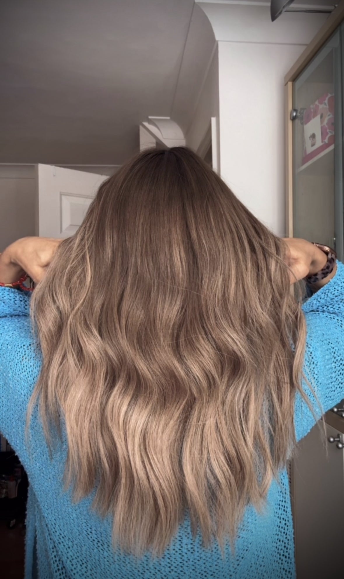 FEATHERLITE ASHY BLONDE BALAYAGE TOPPER