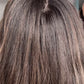 MEDIUM TO DARK BROWN ASHY BALAYAGE TOPPER