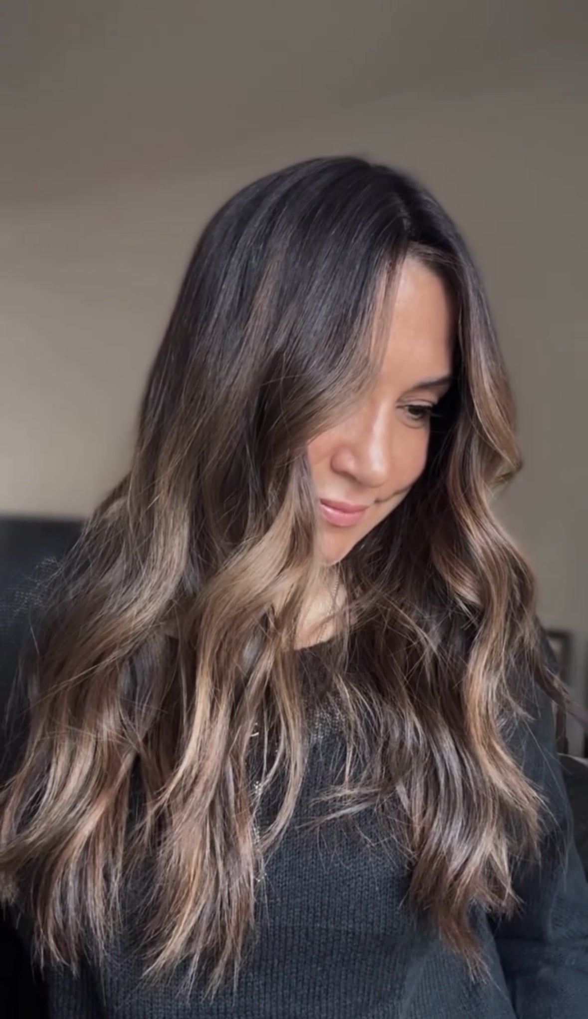 FEATHERLITE CARAMEL BALAYAGE TOPPER