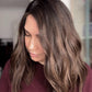 MEDIUM TO DARK BROWN ASHY BALAYAGE TOPPER