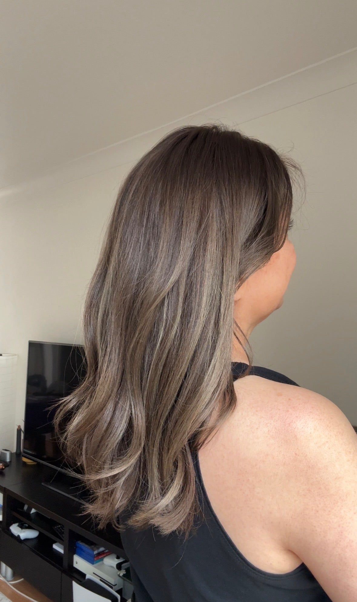 PREMIUM COLLECTION RUSSIAN/SLAVIC VIRGIN HAIR BASE ASHY BALAYAGE TOPPER