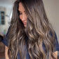 FEATHERLITE ASHY RIBBON BALAYAGE TOPPER