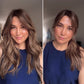 Featherlite Light Brown Topper With Soft Balayage