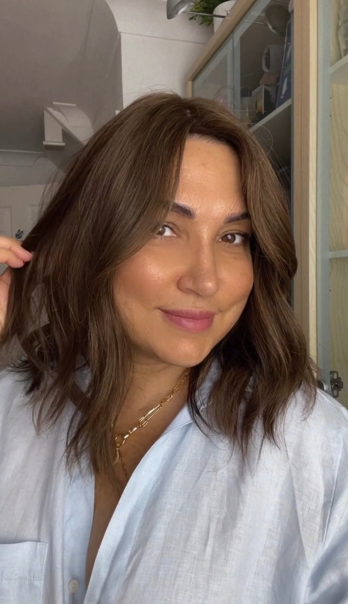 FEATHERLITE LIGHT BROWN TOPPER (Warm Tone)