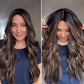 FEATHERLITE ASHY RIBBON BALAYAGE TOPPER