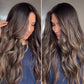 FEATHERLITE ASHY RIBBON BALAYAGE TOPPER