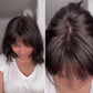 DARK BROWN FULLY HAND TIED TOPPER