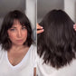 DARK BROWN FULLY HAND TIED TOPPER