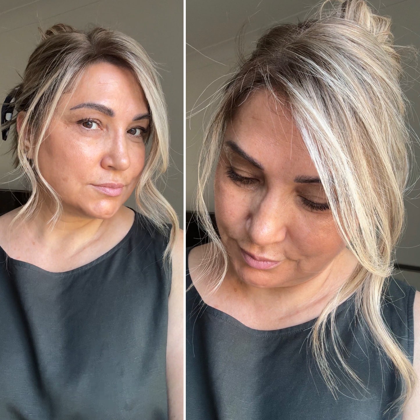 ASHY BLONDE LACE TOPPER