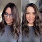 MEDIUM TO LIGHT BROWN BALAYAGE SILK TOPPER