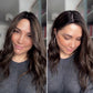 MEDIUM TO LIGHT BROWN BALAYAGE SILK TOPPER