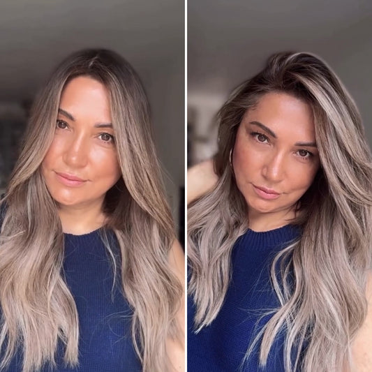 ASHY BLONDE BALAYAGE TOPPER
