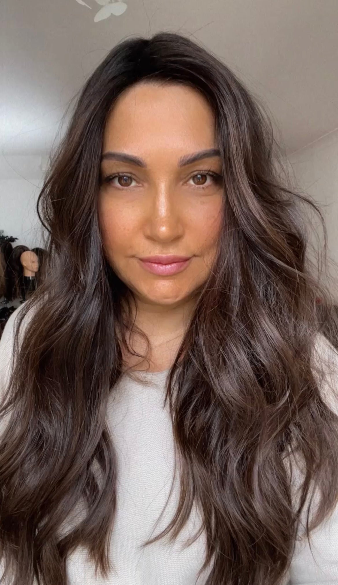 FEATHERLITE MEDIUM TO DARK BROWN TOPPER