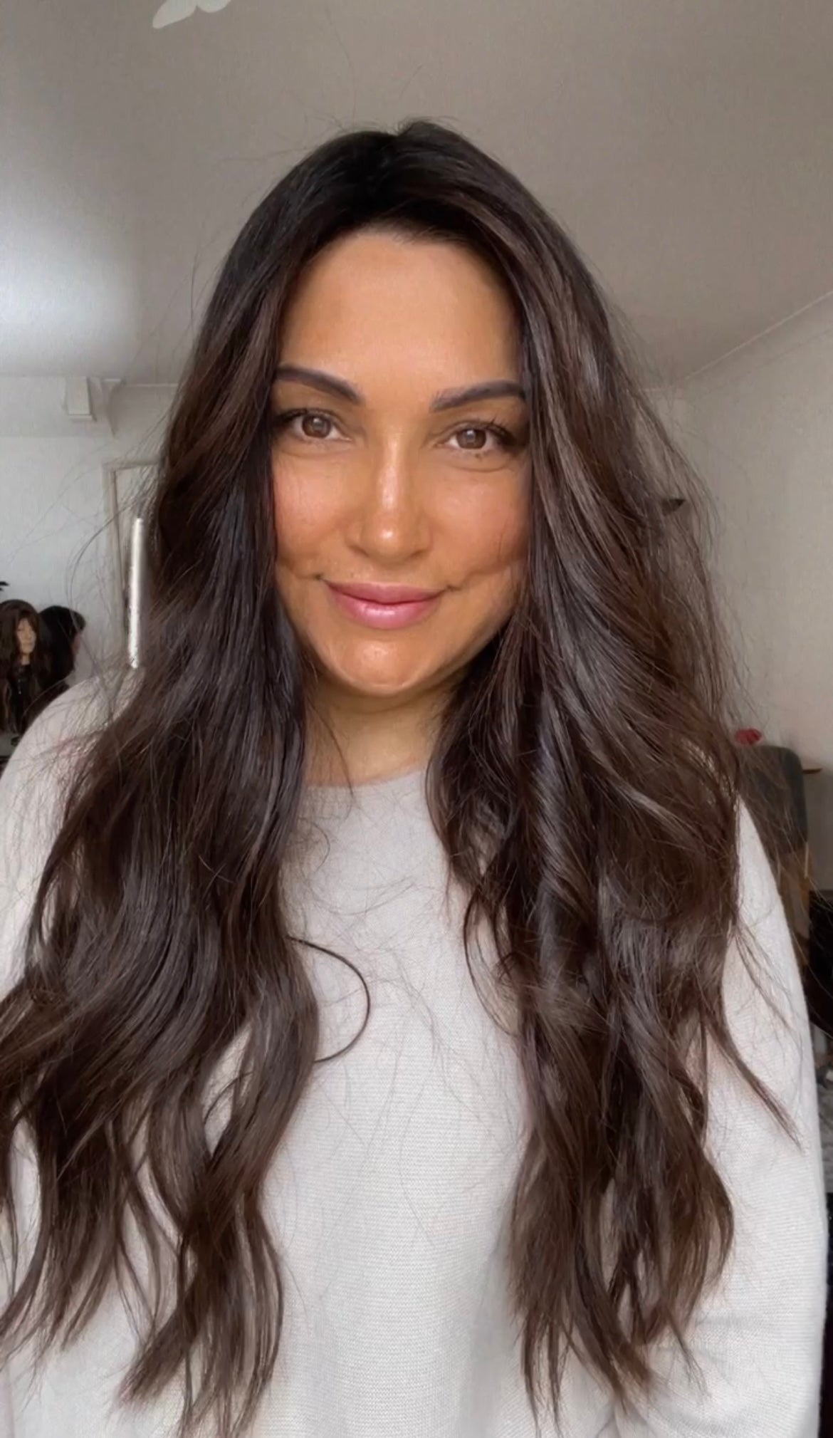 FEATHERLITE MEDIUM TO DARK BROWN TOPPER