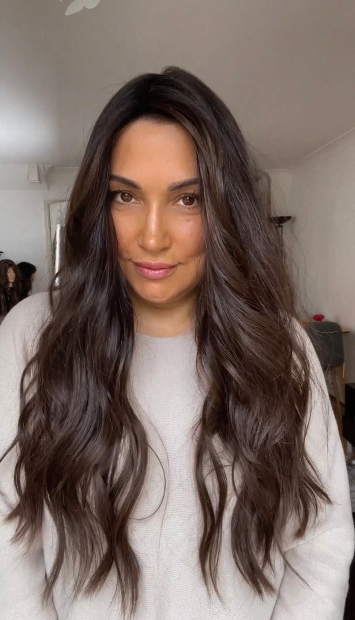 FEATHERLITE MEDIUM TO DARK BROWN TOPPER