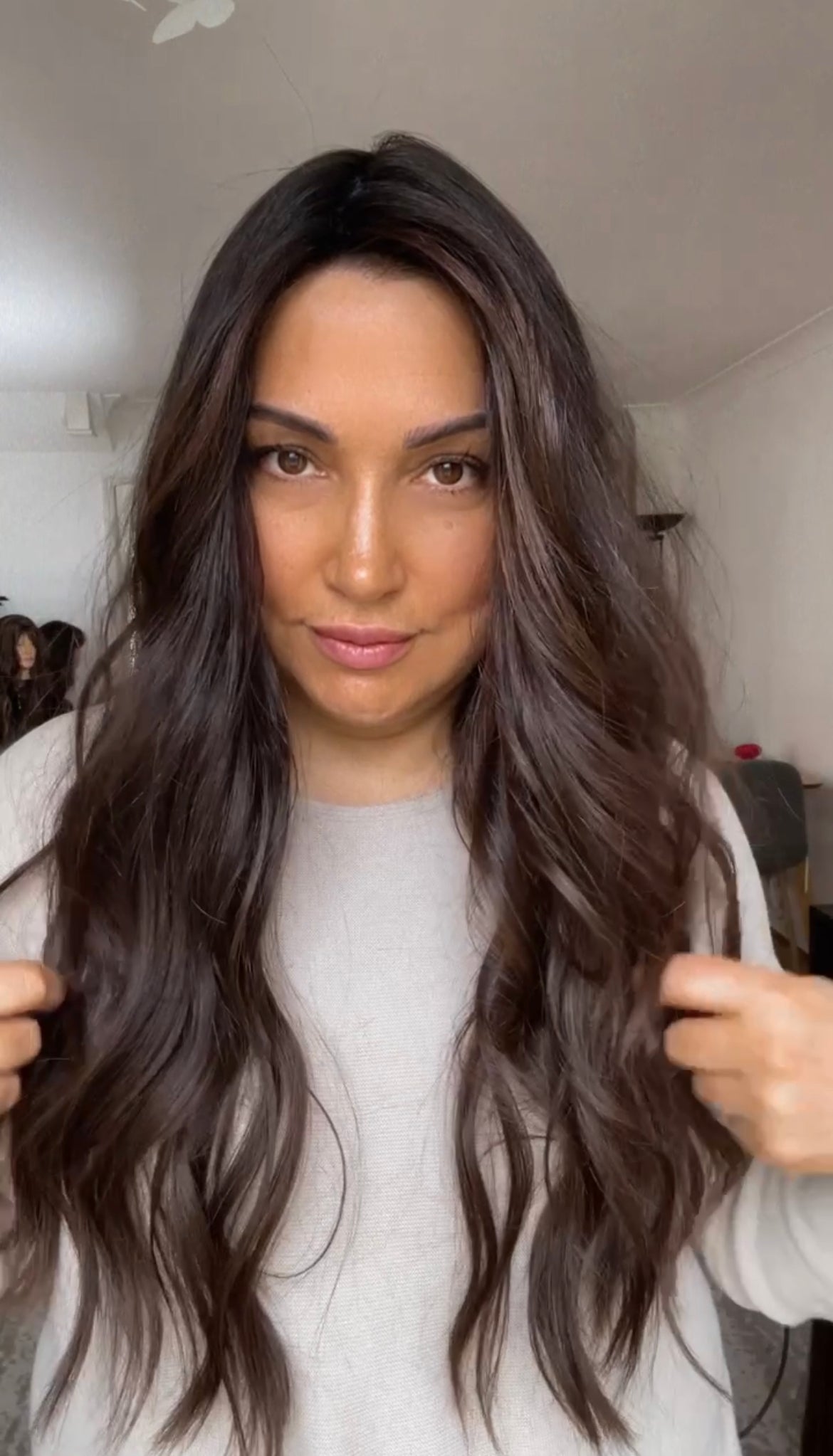 FEATHERLITE MEDIUM TO DARK BROWN TOPPER