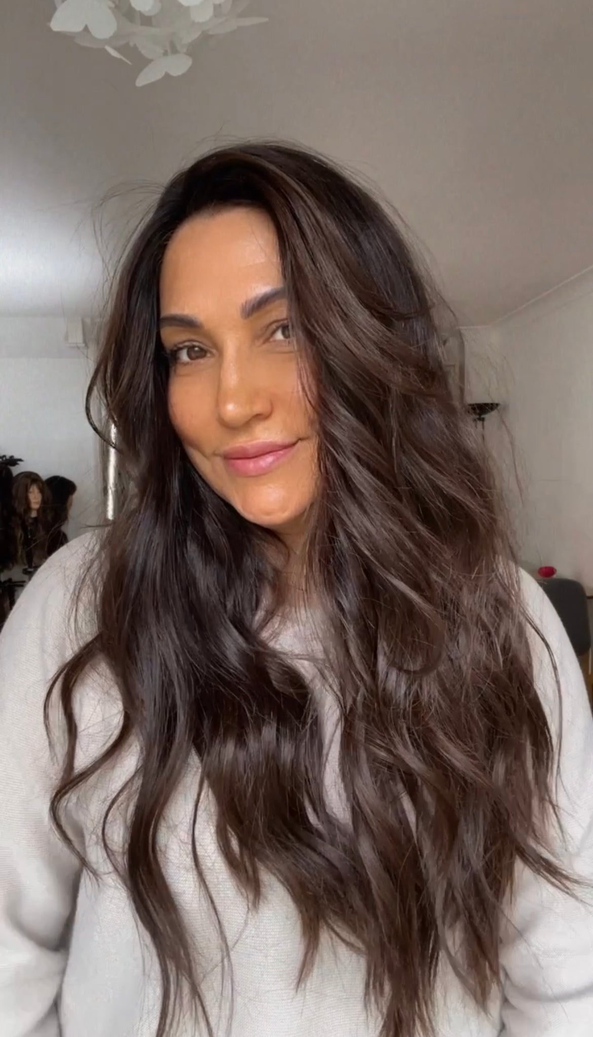 FEATHERLITE MEDIUM TO DARK BROWN TOPPER