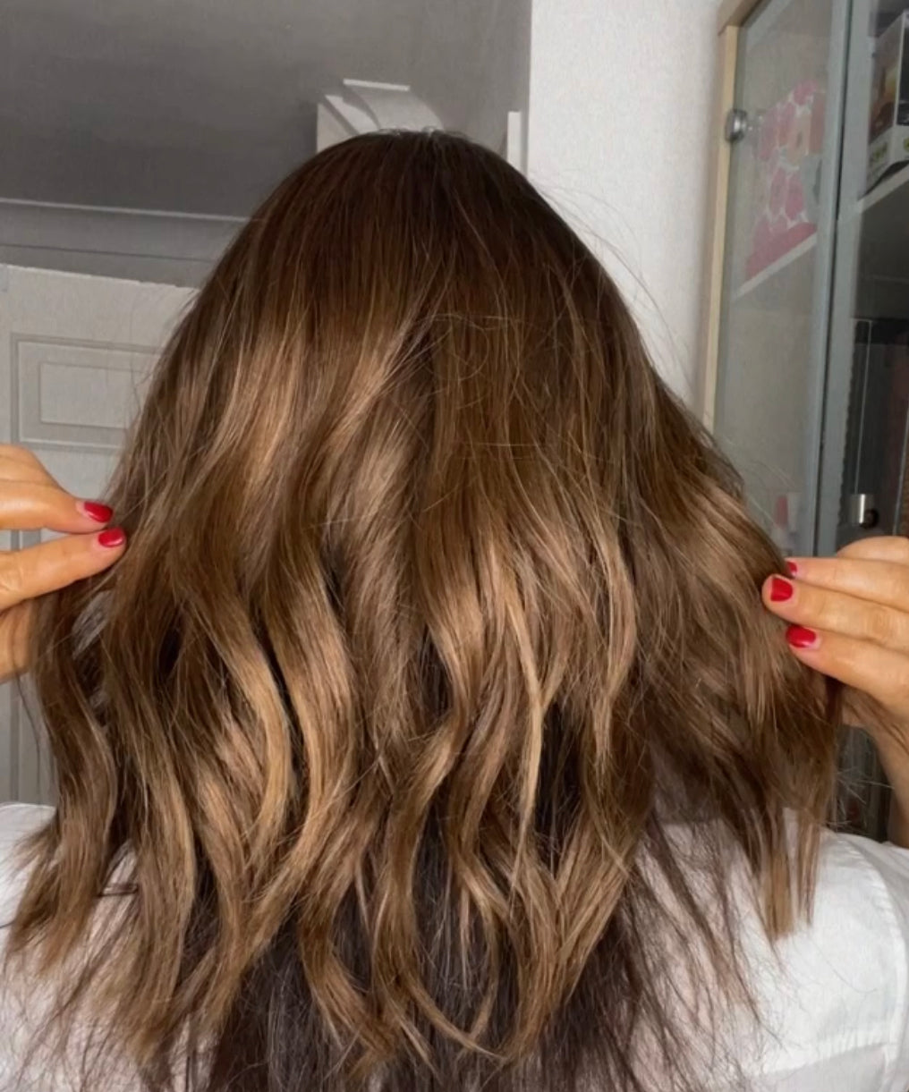 FEATHERLITE DARK BLONDE/LIGHT BROWN TOPPER